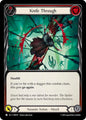 Flesh & Blood TCG Compendium of Rathe Knife Through (Red) PEN147 Common Near Mint