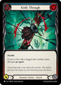 Flesh & Blood TCG Compendium of Rathe Knife Through (Blue) PEN149 Common Near Mint