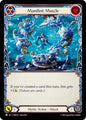 Flesh & Blood TCG Compendium of Rathe Manifest Muscle (Blue) PEN270 Common Near Mint