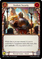 Flesh & Blood TCG Compendium of Rathe Stadium Security (Blue) PEN296 Common Near Mint