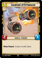 Star Wars: Unlimited A Lawless Time Champion's KT-9 Podracer 232/264 Common Near Mint