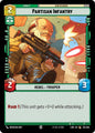 Star Wars: Unlimited A Lawless Time Partisan Infantry 154/264 Common Near Mint