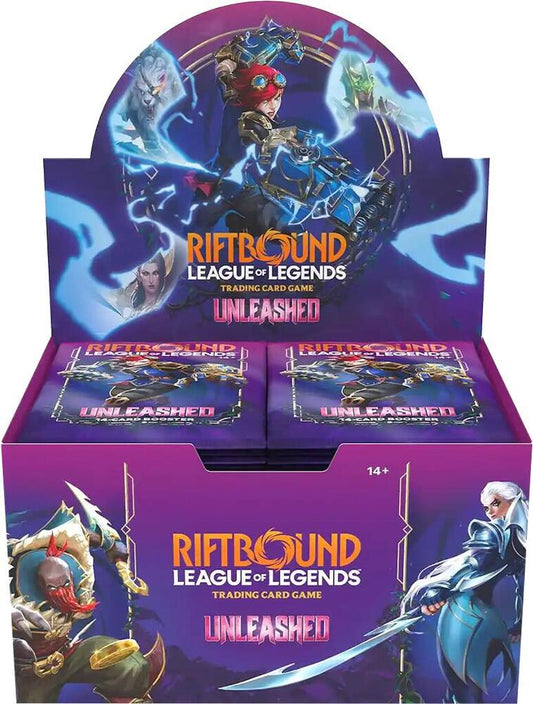 Riftbound League of Legends Trading Card Game Unleashed - Booster Display