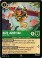 Disney Lorcana Wilds Unknown Buzz Lightyear - On the Way 85/204 Rare Near Mint Cold Foil