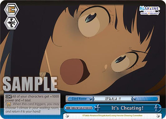 Weiss Schwarz Makeine: Too Many Losing Heroines! It's Cheating! MKI/W126-E100 CR Climax Rare Near Mint