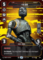 Star Wars: Unlimited A Lawless Time K-2S0 - Locking the Vault (Serialized) 880 Rare Near Mint Foil
