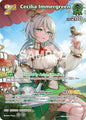hololive OFFICIAL CARD GAME Curious Universe Cecilia Immergreen (SR) hBP04-031 Super Rare Near Mint Foil