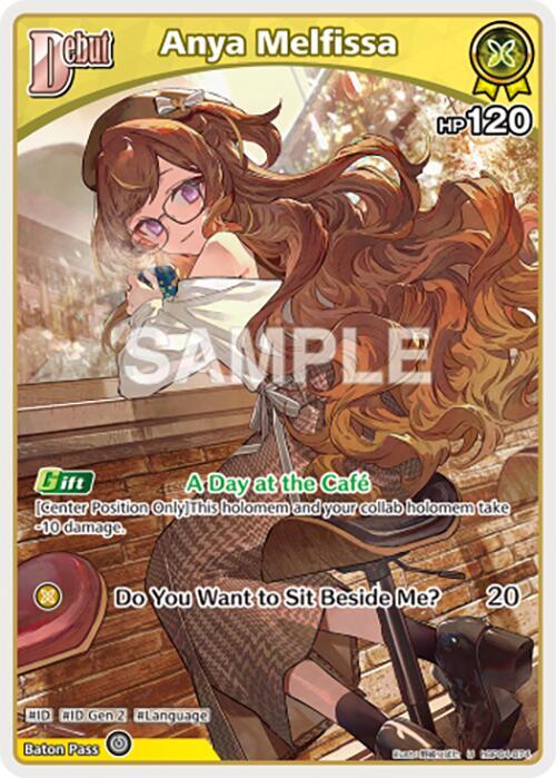 hololive OFFICIAL CARD GAME Curious Universe Anya Melfissa (S) (hBP04-074) hBP04-074 Special Near Mint Foil