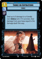 Star Wars: Unlimited A Lawless Time Choke on Aspirations 102/264 Uncommon Near Mint