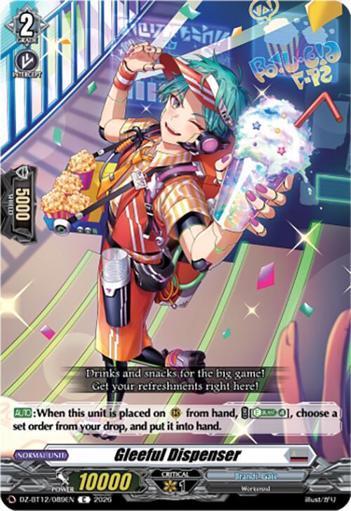 Cardfight Vanguard DZ-BT12: Chasm of Lost Souls Gleeful Dispenser DZ-BT12/089EN - C Near Mint