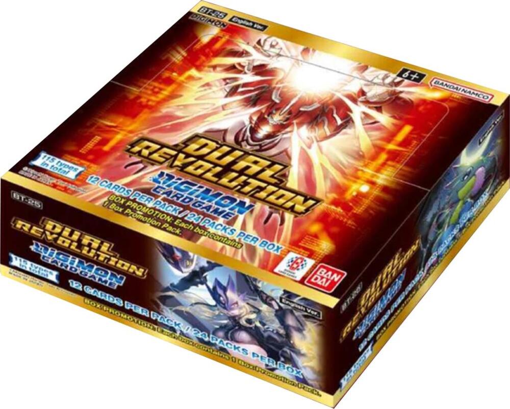 Digimon Card Game: Dual Revolution Booster Box (BT-25) - 24 Packs