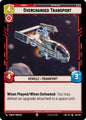 Star Wars: Unlimited A Lawless Time Overcharged Transport 195/264 Common Near Mint