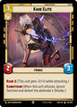 Star Wars: Unlimited A Lawless Time Kage Elite 234/264 Common Near Mint