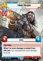 Star Wars: Unlimited A Lawless Time Baze Malbus - Good Luck (Hyperspace) 311 Rare Near Mint