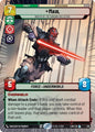 Star Wars: Unlimited A Lawless Time Maul - Master of the Shadow Collective (Hyperspace) 318 Legendary Near Mint