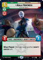 Star Wars: Unlimited A Lawless Time Asajj Ventress - Reluctant Hunter (Hyperspace) 325 Rare Near Mint