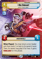 Star Wars: Unlimited A Lawless Time Rio Durant - Beckett's Right Hands (Hyperspace) 357 Rare Near Mint