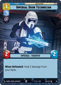 Star Wars: Unlimited A Lawless Time Imperial Door Technician (Hyperspace) 361 Common Near Mint