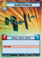 Star Wars: Unlimited A Lawless Time Alkenzi Patroller (Hyperspace) 378 Common Near Mint