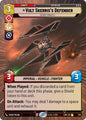 Star Wars: Unlimited A Lawless Time Vult Skerris's Defender - Secret Project (Hyperspace) 340 Rare Near Mint