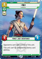 Star Wars: Unlimited A Lawless Time Rey - Skywalker (Hyperspace) 413 Legendary Near Mint