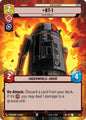 Star Wars: Unlimited A Lawless Time BT-1 - Blastomech (Hyperspace) 437 Uncommon Near Mint