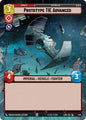 Star Wars: Unlimited A Lawless Time Prototype TIE Advanced (Hyperspace) 439 Common Near Mint