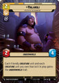 Star Wars: Unlimited A Lawless Time Malakili - Keeper of the Menagerie (Hyperspace) 476 Special Near Mint