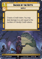 Star Wars: Unlimited A Lawless Time Backed by the Hutts (Hyperspace) 511 Common Near Mint