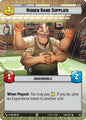 Star Wars: Unlimited A Lawless Time Hidden Hand Supplier (Hyperspace) 521 Common Near Mint