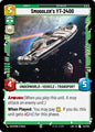Star Wars: Unlimited A Lawless Time Smuggler's YT-2400 148/264 Uncommon Near Mint