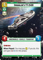 Star Wars: Unlimited A Lawless Time Smuggler's YT-2400 (Hyperspace) 412 Uncommon Near Mint