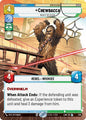 Star Wars: Unlimited A Lawless Time Chewbacca - Mighty Rescuer (Hyperspace Foil) 536 Legendary Near Mint Foil