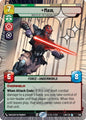 Star Wars: Unlimited A Lawless Time Maul - Master of the Shadow Collective (Hyperspace Foil) 556 Legendary Near Mint Foil