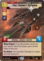 Star Wars: Unlimited A Lawless Time Vult Skerris's Defender - Secret Project (Hyperspace Foil) 578 Rare Near Mint Foil