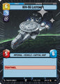 Star Wars: Unlimited A Lawless Time IGV-55 Listener (Hyperspace Foil) 602 Common Near Mint Foil