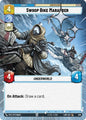 Star Wars: Unlimited A Lawless Time Swoop Bike Marauder (Hyperspace Foil) 609 Common Near Mint Foil