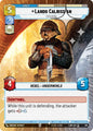 Star Wars: Unlimited A Lawless Time Lando Calrissian - Eyes Open (Hyperspace Foil) 610 Special Near Mint Foil