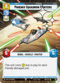 Star Wars: Unlimited A Lawless Time Phoenix Squadron Fighters (Hyperspace Foil) 612 Common Near Mint Foil