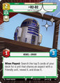 Star Wars: Unlimited A Lawless Time R2-D2 - Part of the Plan (Hyperspace Foil) 647 Special Near Mint Foil