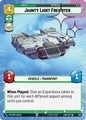 Star Wars: Unlimited A Lawless Time Jaunty Light Frieghter (Hyperspace Foil) 649 Common Near Mint Foil