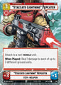 Star Wars: Unlimited A Lawless Time "Staccato Lightning" Repeater (Hyperspace Foil) 689 Uncommon Near Mint Foil