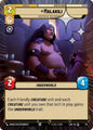 Star Wars: Unlimited A Lawless Time Malakili - Keeper of the Menagerie (Hyperspace Foil) 714 Special Near Mint Foil