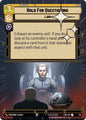 Star Wars: Unlimited A Lawless Time Hold for Questioning (Hyperspace Foil) 719 Uncommon Near Mint Foil