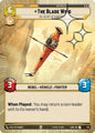 Star Wars: Unlimited A Lawless Time The Blade Wing - The Secret of Shantipole (Hyperspace Foil) 743 Uncommon Near Mint Foil
