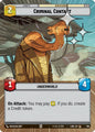 Star Wars: Unlimited A Lawless Time Criminal Contact (Hyperspace Foil) 760 Common Near Mint Foil