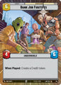 Star Wars: Unlimited A Lawless Time Bank Job Fugitives (Hyperspace Foil) 764 Common Near Mint Foil