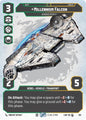 Star Wars: Unlimited A Lawless Time Millennium Falcon - Dodging Patrols (Prestige) 812 Uncommon Near Mint