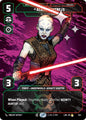 Star Wars: Unlimited A Lawless Time Asajj Ventress - Reluctant Hunter (Prestige Foil) 824 Rare Near Mint Foil