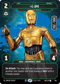 Star Wars: Unlimited A Lawless Time C-3PO - Translation Protocol (Serialized) 885 Uncommon Near Mint Foil